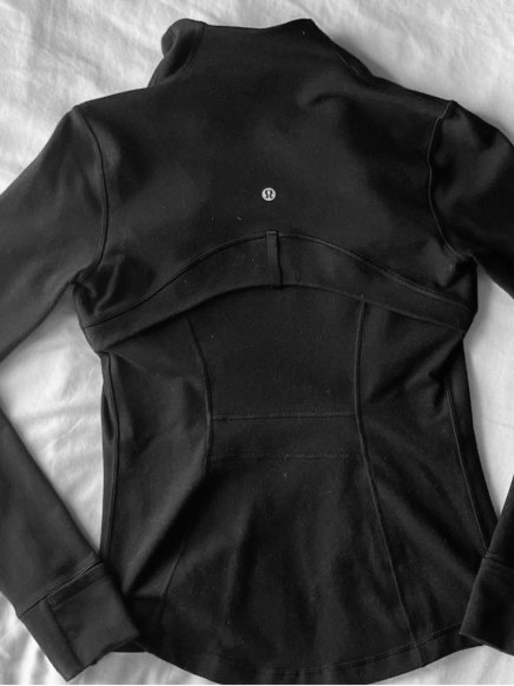 black lululemon define jacket and shorts - Picture 2 of 3